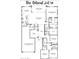 Detailed floor plan of a residential house with multiple bedrooms, bathrooms, and living spaces at 13619 W Hackamore Dr, Peoria, AZ 85383