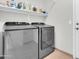 Spacious laundry room featuring modern appliances and neutral walls at 1858 S Ocotillo Dr, Apache Junction, AZ 85120