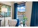 Inviting living room with water views and bright natural light at 20657 N 56Th Ave, Glendale, AZ 85308