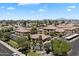An aerial shot showcasing the apartment complex, offering a glimpse of the community's layout and amenities at 2134 E Broadway Rd # 2031, Tempe, AZ 85282