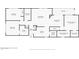 Detailed floorplan of the home showing the layout of each room and closet at 2134 E Broadway Rd # 2031, Tempe, AZ 85282