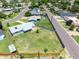 Aerial view of property, showing large backyard, fencing and the surrounding neighborhood at 215 W Ruth Ave, Phoenix, AZ 85021