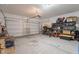 Clean, spacious garage with an automatic door and ample room for parking and storage at 29481 W Mitchell Ave, Buckeye, AZ 85396