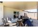This covered patio features comfortable seating for many and a peaceful, quiet space at 3050 E Cholla E St, Phoenix, AZ 85028