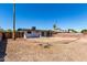 Expansive backyard featuring a patio and ample space for outdoor activities at 539 E Pebble Beach Dr, Tempe, AZ 85282