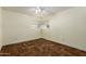 Bright bedroom with a ceiling fan and lots of natural light at 6009 W Medlock Dr, Glendale, AZ 85301