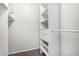 Organized walk-in closet providing ample storage with shelving and drawers at 633 W Southern Ave # 1181, Tempe, AZ 85282