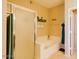 Relaxing bathroom with a tub, shower, and decor create a spa-like atmosphere perfect for unwinding at 6605 N 93Rd Ave # 1035, Glendale, AZ 85305