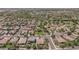 Aerial view showcases a Gathering-friendly neighborhood with desert landscaping and community parks at 12360 W Eagle Ridge Ln, Peoria, AZ 85383