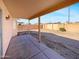 Backyard is covered, and great for entertaining at 1595 S 227Th Ave, Buckeye, AZ 85326