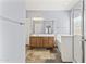 Bathroom with walk-in shower and separate soaking tub at 16762 W Sonora St, Goodyear, AZ 85338