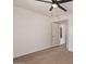 Bedroom featuring ceiling fan and ensuite closet at 17025 E De Anza Dr, Fountain Hills, AZ 85268