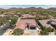 Single Gathering home with a three-car garage and a stunning mountain backdrop on a sunny day at 1720 W Aloe Vera Dr, Phoenix, AZ 85085