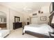 Relaxing main bedroom featuring a comfortable king bed, natural light, and private ensuite at 17796 W Andora St, Surprise, AZ 85388