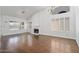 Spacious living room with hardwood flooring and lots of natural light at 19102 N 91St St, Scottsdale, AZ 85255