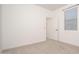Bedroom featuring a ceiling fan, carpet, and closet at 1965 N 213Th Dr, Buckeye, AZ 85396