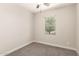 Bedroom featuring carpet flooring, neutral paint, ceiling fan, and a window at 19889 W Sherman St, Buckeye, AZ 85326
