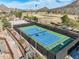 Enjoy a match on the community tennis courts with stunning mountain views at 27713 N 57Th Dr, Phoenix, AZ 85083