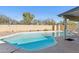 Sparkling pool perfect for outdoor entertaining at 3505 S Westfall Ave, Tempe, AZ 85282