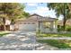 Charming single-Gathering home featuring a well-maintained front yard and an attached two-car garage at 3534 E Linda Ln, Gilbert, AZ 85234