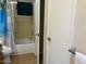 This bathroom features a standard bathtub with a curtain and a storage closet at 774 E Morningside Dr, Phoenix, AZ 85022