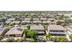 Spacious neighborhood featuring a two-story home with a private pool and a well-manicured backyard at 9372 W Louise Dr, Peoria, AZ 85383