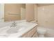 Bathroom features a modern sink and faucet, toilet, and bathtub with shower head at 986 W Citrus Way, Chandler, AZ 85248
