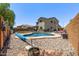 Private in-ground pool surrounded by rock landscaping, ideal for relaxation and recreation at 997 E White Wing Dr, Casa Grande, AZ 85122