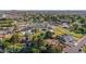 Wide aerial view showcasing the property among lush greenery and nearby community amenities at 11143 E Vallejo St, Chandler, AZ 85248