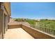 Spacious balcony offering beautiful views of the surrounding neighborhood and landscape at 17493 W Arroyo Way, Goodyear, AZ 85338
