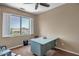 Study room featuring a desk, large window, and bright natural light at 17493 W Arroyo Way, Goodyear, AZ 85338