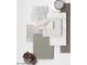 A beautiful collection of neutral-toned finish material selections for a new home at 17834 W Pierson St, Goodyear, AZ 85395