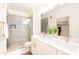 Modern bathroom with a double vanity, walk-in shower, and contemporary finishes for a spa-like experience at 2511 W Queen Creek Rd # 325, Chandler, AZ 85248