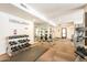 Community fitness center with weights and mirrors to enjoy your workout at 2511 W Queen Creek Rd # 325, Chandler, AZ 85248