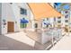 Outdoor grilling and seating area with a shade to enjoy your cooking at 2511 W Queen Creek Rd # 325, Chandler, AZ 85248