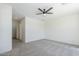 Expansive bedroom space with a ceiling fan, ideal for relaxation and personalization at 2755 N 103Rd Ave, Avondale, AZ 85392