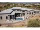 A home showcasing a modern pool, patio, and landscaping at 28349 N 113Th St, Scottsdale, AZ 85262