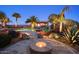 Beautiful backyard with pool, spa, fire pit, and desert landscaping at 31721 N 138Th Pl, Scottsdale, AZ 85262