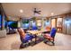 Inviting outdoor dining area complete with stylish table and comfortable seating at 31721 N 138Th Pl, Scottsdale, AZ 85262
