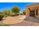 Relaxing backyard with desert landscaping at 41227 N Rolling Green Way, Anthem, AZ 85086