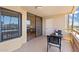 Balcony with seating and an expansive view of neighborhood at 4200 N Miller Rd # 408, Scottsdale, AZ 85251