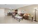 Open-concept living space featuring comfortable seating, dining area and seamless flow for entertaining at 4200 N Miller Rd # 408, Scottsdale, AZ 85251