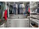 Well-organized walk-in closet with ample storage space and built-in shelving at 818 N Terrace St, Mesa, AZ 85203