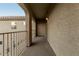 Cozy covered balcony area, perfect for relaxing or enjoying a private outdoor space at 9350 W Williams St, Tolleson, AZ 85353