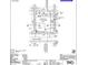 Construction plan showing the house's position on the lot with measurements, including setback lines and utility easements at 9954 W Piccadilly Rd, Avondale, AZ 85392