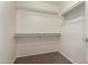 Walk-in closet with carpeted flooring and wire shelving at 10956 E Delta Ave, Mesa, AZ 85208