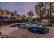 Enjoy the backyard with pool, spa, mature trees, privacy and covered patio of this two story home at 1571 E Saratoga Ct, Gilbert, AZ 85296