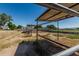 Fenced animal pens, offering a practical setup for livestock or other animals at 19302 W Melvin St, Buckeye, AZ 85326
