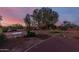 Spacious backyard featuring a large tree, open space, and a peaceful, natural setting at 22216 W Bajada Dr, Wittmann, AZ 85361