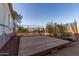 Inviting backyard deck, ideal for relaxation and outdoor entertaining at 22216 W Bajada Dr, Wittmann, AZ 85361